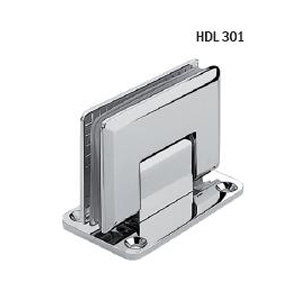 Петля-стекло-стена-центральное-крепление-монтажной-пластины-HDL-301